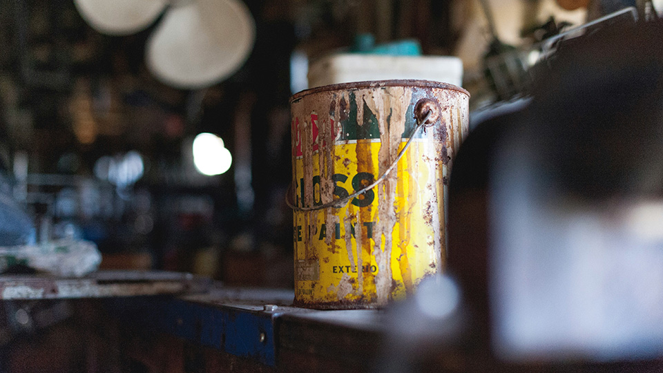 Paint disposal service